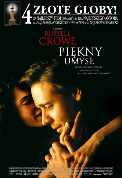 Plakat Filmu Piękny umysł (2001) [Lektor PL] - Cały Film CDA - Oglądaj online (1080p)